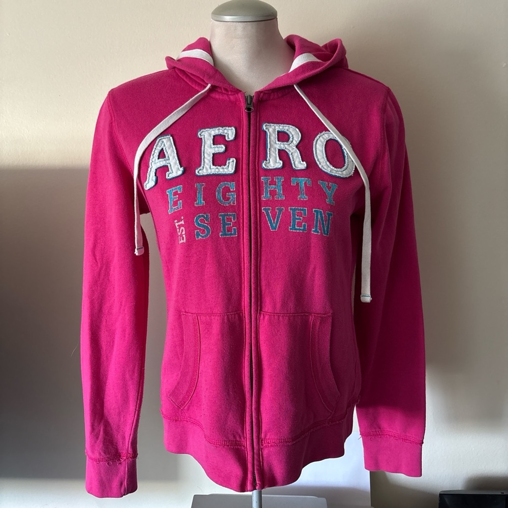 Y2K Aeropostale zip-up hoodie
